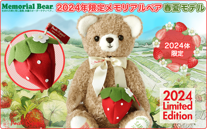 2024年限定メモリアルベア 春夏モデル