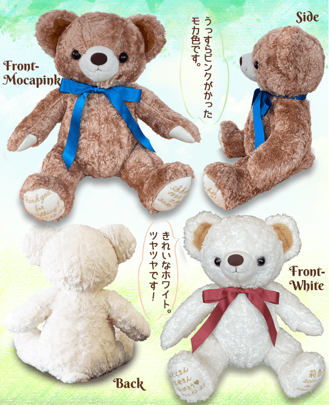 カリーナ：テディベアタイム完全オリジナル体重ベア！| 体重ベア