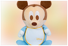 ベビーミッキーのウェイトドール：生まれたときと同じ重さでつくるディズニーウェイトドール