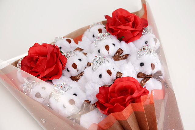 くまブーケスタンダード プリマドンナ