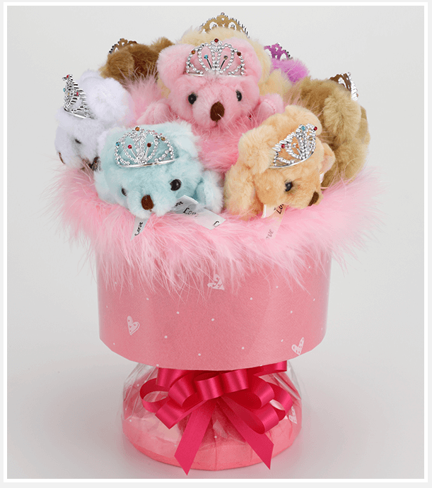 くまブーケ自立型：メリーゴーランド