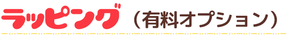 ラッピング(有料オプション)