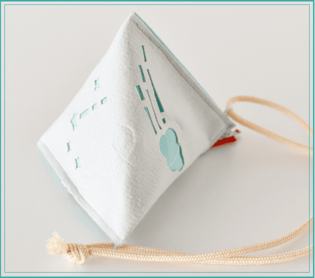 風をイメージしたデザイン