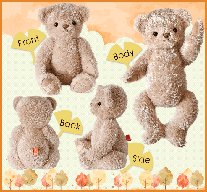 2023年限定メモリアルベア秋冬モデルのテーマは「Bon Voyage」！エールを届けるベアです