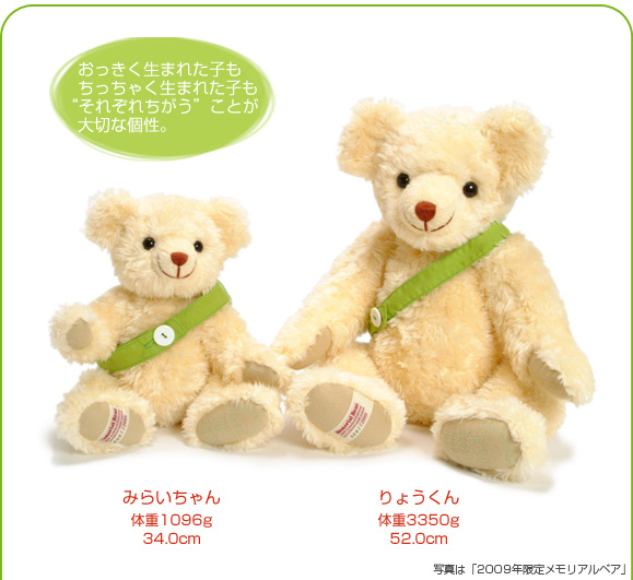 おっきく生まれた子もちっちゃく生まれた子も“それぞれちがう”ことが大切な個性。