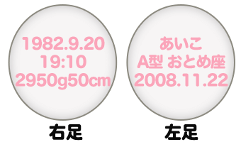 女性用刺繍イメージ