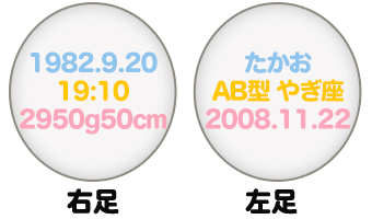 男性用刺繍イメージ