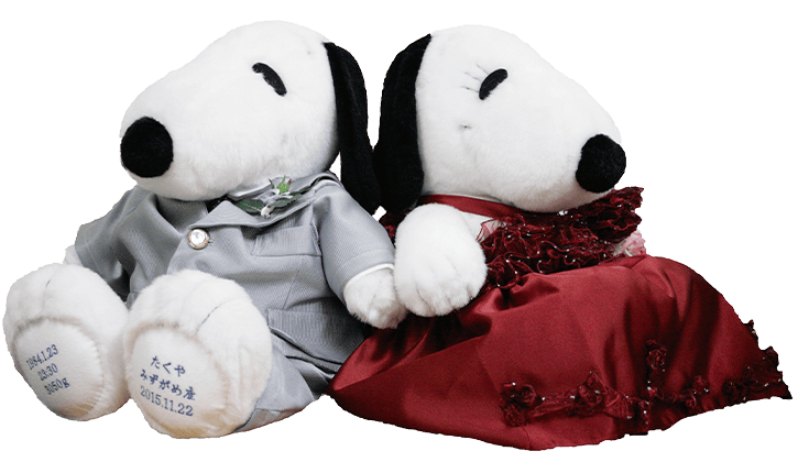 スヌーピーウェイトドール マイコスチューム