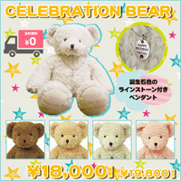 ペンダント付きの素敵な体重ベア：セレブレーションベア