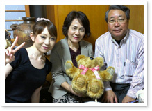 お送りいただいた幸せいっぱいのお写真