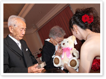 お送りいただいた幸せいっぱいのお写真