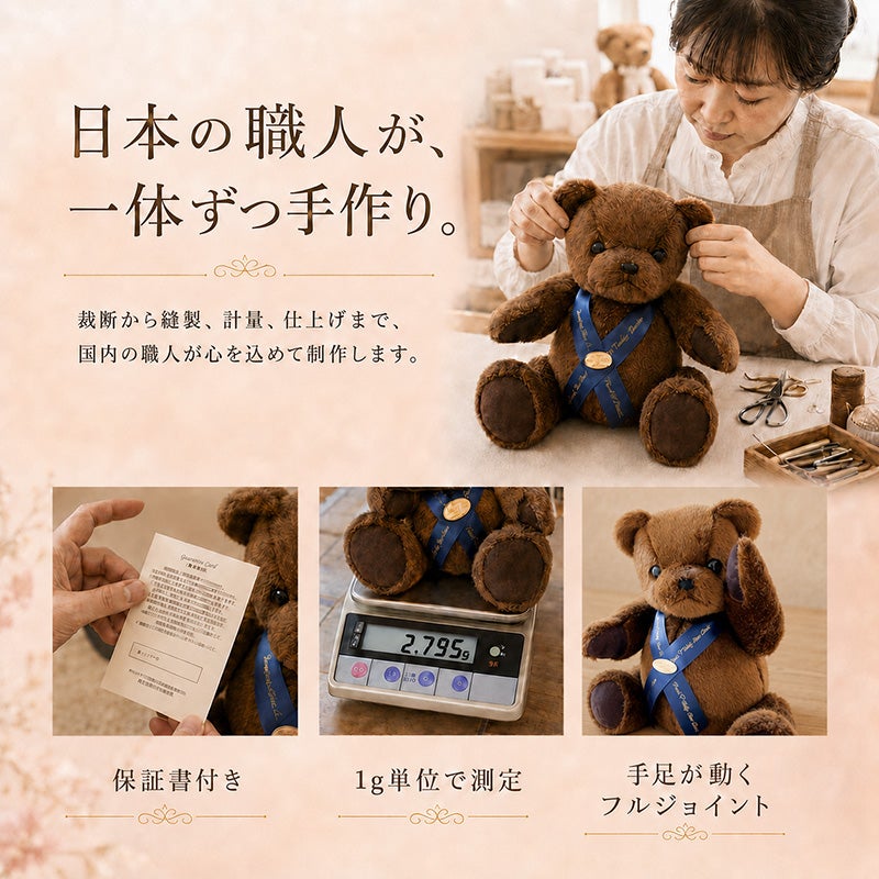 TW（トール&ウェイト）サンクステディベア：格安な身長体重ベア | 体重