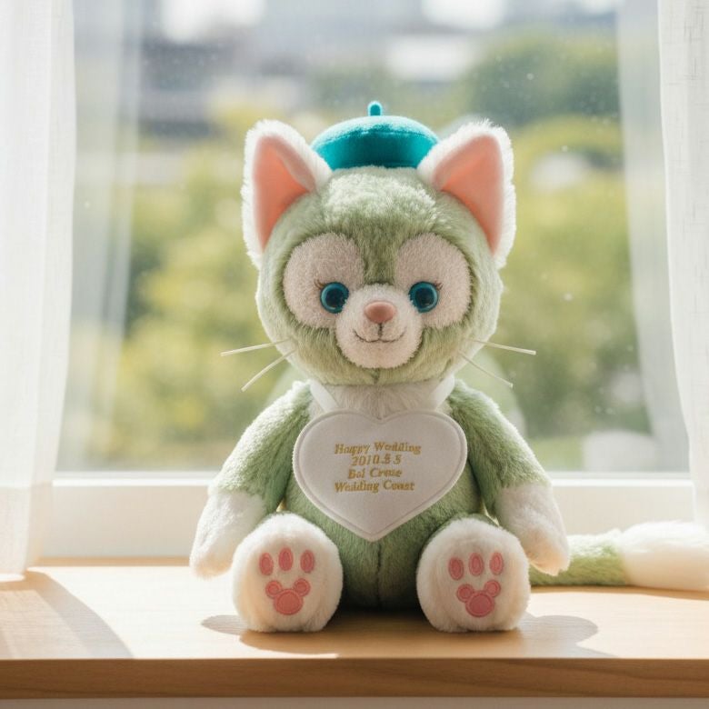 ダッフィー＆シェリーメイ ウェイトドール：お手持ちのぬいぐるみを