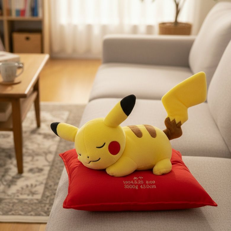 ピカチュウ】ポケモンのウェイトドール：セミオーダー| 体重ベア