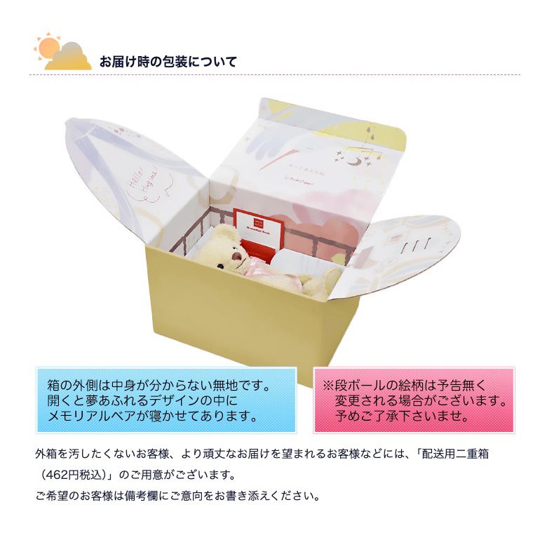 お届け時の包装について