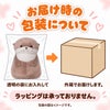 カワウソうそやん ウェイトドール お届け時の包装（透明袋と外箱・ラッピング不可）