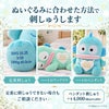 ハンギョドンのウェイトドール ぬいぐるみに合わせた方法で刺しゅうします