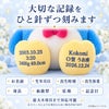 タキシードサムのウェイトドールの足裏刺しゅう